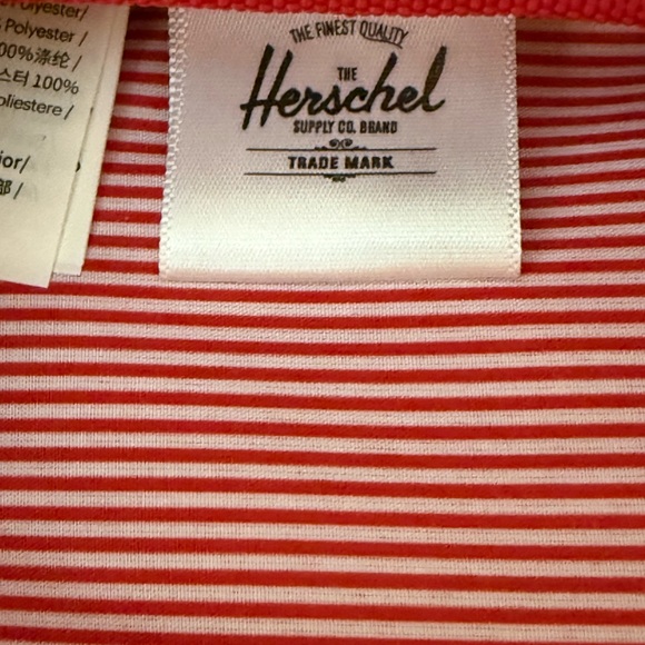 Herschel Supply Co Backpack Mid Volume Adult or Kids Pink Rose Adjustable Straps - Picture 9 of 9